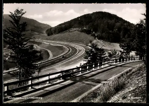AK Autobahnstrecke Frankfurt-Nürnberg