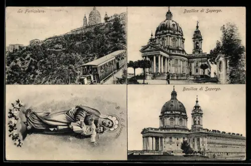 AK Superga, Basilica di Superga e la Funicolare