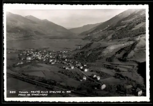 AK Prato allo Stelvio, Veduta panoramica