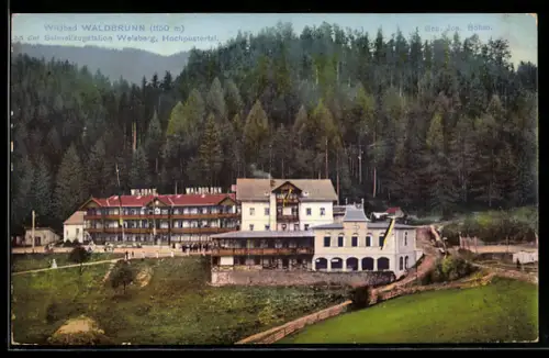 AK Welsberg /Pustertal, Wildbad Waldbrunn mit Umgebung