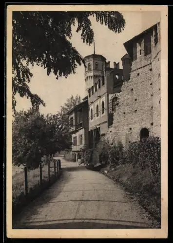 AK Torino, Scorcio del Borgo Medievale