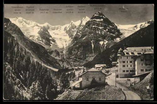 AK Trafoi /Tirol, Hotel Neue Post