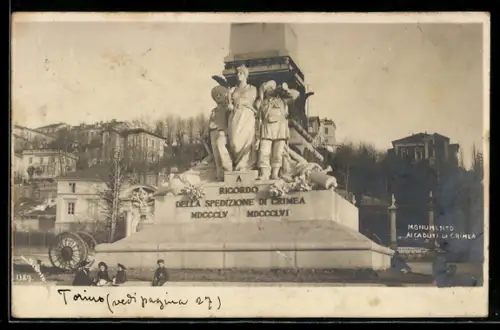 AK Torino, Monumento ai Caduti di Crimea
