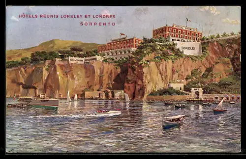 AK Sorrento, Hôtels Réunis Loreley et Londres