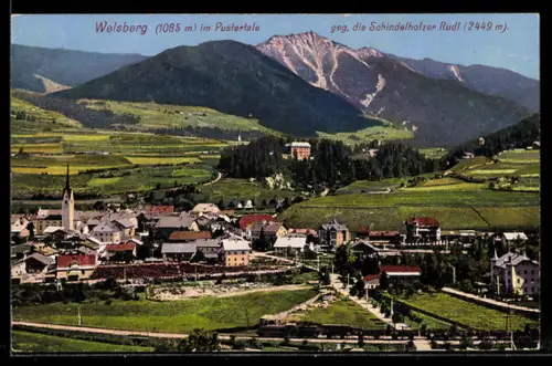 AK Welsberg, Vista panoramica del paese nel Pustertal