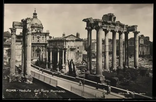 AK Roma, Veduta del Foro Romano