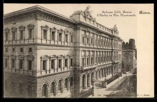 AK Roma, Palazzo della Banca d`Italia in Via Nazionale