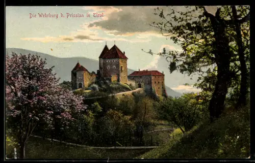 AK Prissian in Tirol, Die Wehrburg