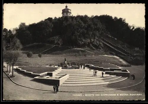 AK Torino, Monte dei Cappuccini e nuova fontana