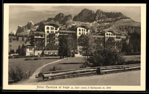 AK Carezza al Lago, Hôtel Carezza al Lago verso il Catinaccio