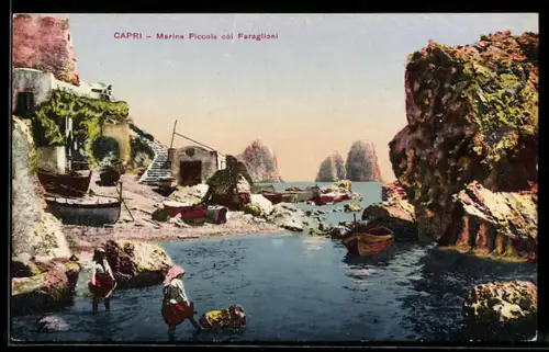 AK Capri, Marina Piccola coi Faraglioni