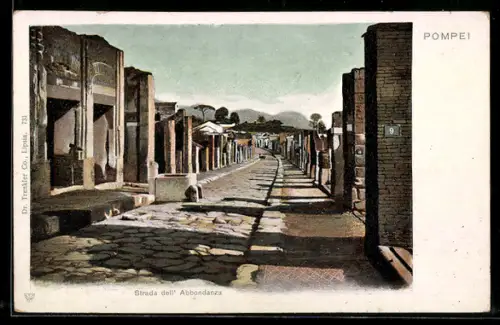 AK Pompei, Strada dell`Abbondanza