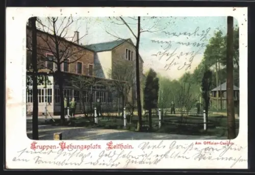 AK Zeithain, Truppen-Uebungsplatz, Kaserne, Am Offizier-Casino