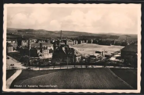 AK Plauen i. V., Kaserne Neundorferstrasse