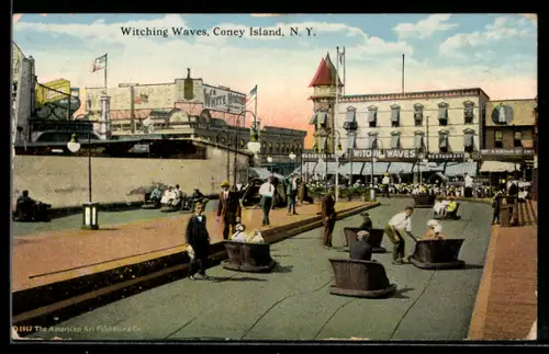 AK Coney Island, N.Y., Witching Waves