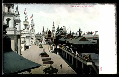 AK New York, NY, Luna Park