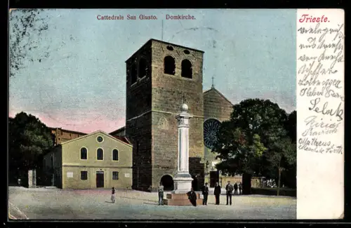 AK Trieste, Cattedrale San Giusto, Domkirche