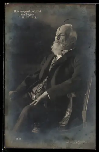 AK Prinzregent Luitpold von Bayern im Anzug
