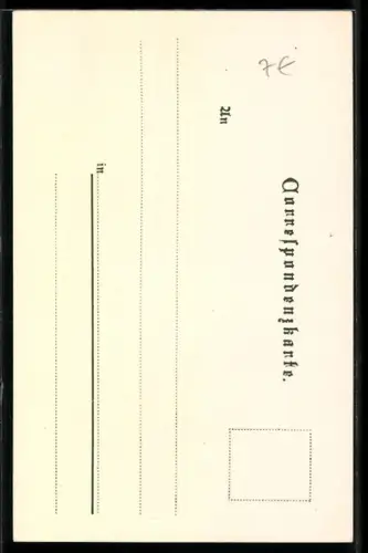 Lithographie Wiener Blumenmädchen
