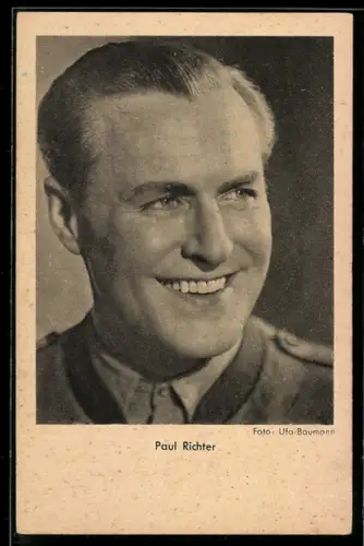 AK Schauspieler Paul Richter, von vorn gesehen