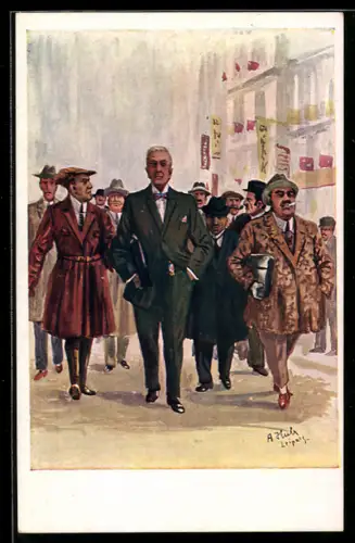 Künstler-AK Leipzig, Die Valutastarken zur Messe