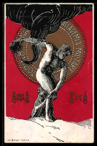 AK Torino, Accademia Militare 28 Gennajo 1912