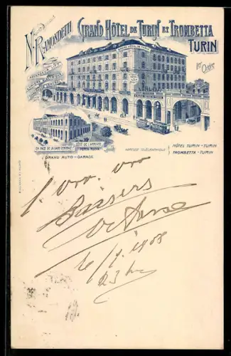 AK Turin, Grand Hotel de Turin, N. Ramondetti