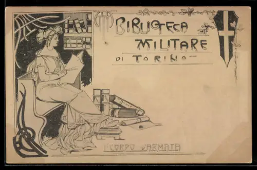 AK Torino, Biblioteca Militare, 1o Corpo d`Armata