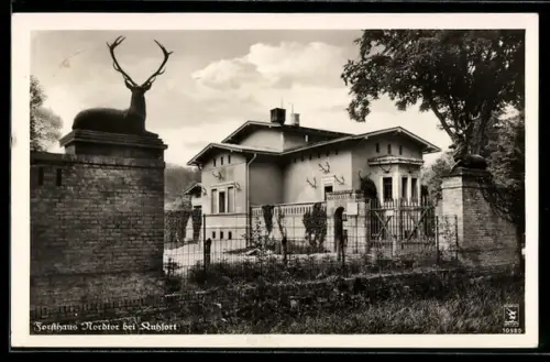 AK Potsdam, Forsthaus Nordtor bei Kuhfort, Bes. Valentin Kempinski