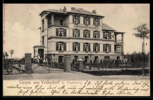 AK Volksdorf bei Hamburg, Erholungsheim Bethanien