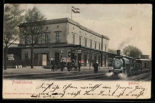 AK Friedrichsruh, Bahnhof