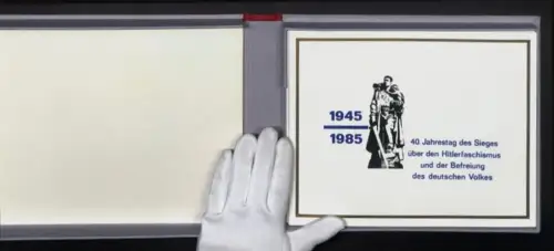 Fotoalbum mit 21 Fotografien, 40. Jahrestag des Sieges über faschismus & III. Festival des Volksschaffens