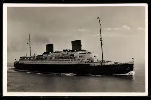 AK Passagierschiff Europa vom Norddeutschen Lloyd Bremen hohe Fahrt laufend