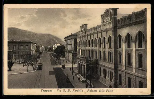 AK Trapani, Via G. B. Fardella, Palazzo delle Poste