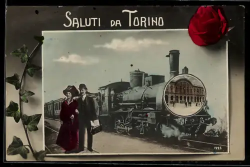 AK Torino, Treno e coppia elegante