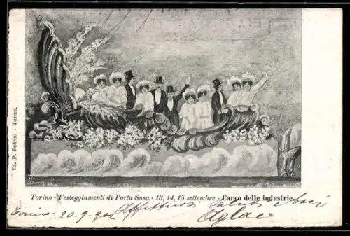 AK Torino, Festeggiamenti di Porta Susa, Carro delle industrie