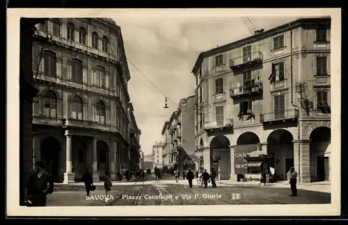 AK Savona, Piazza Cavallotti e Via P. Giuria