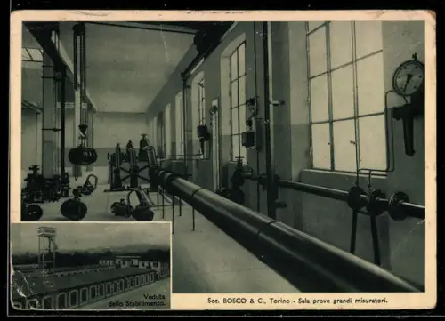AK Torino, Soc. Bosco & C, Sala prove grandi misuratori