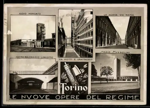 AK Torino, Le nuove opere del regime