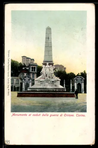 AK Torino, Monumento ai caduti della guerra di Crimea