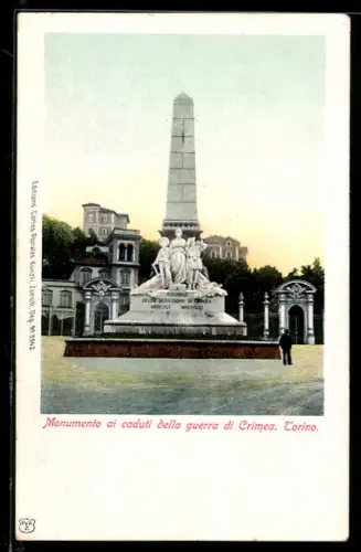 AK Torino, Monumento ai caduti della guerra di Crimea
