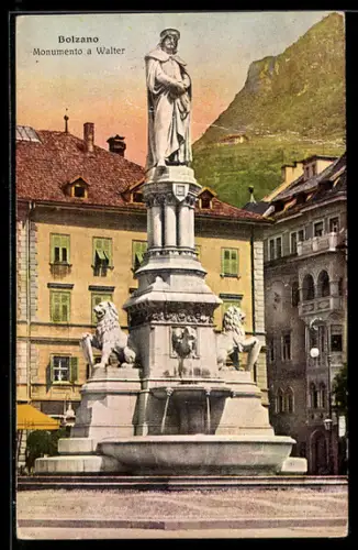 AK Bolzano, Monumento a Walter