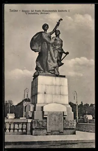 AK Torino, Gruppo del Ponte Monumentale Umberto I., L`Industria