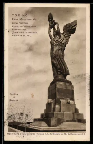 AK Torino, Faro Monumentale della Vittoria nel Parco della Rimembranza