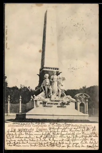 AK Torino, Monumento della Campagna di Crimea