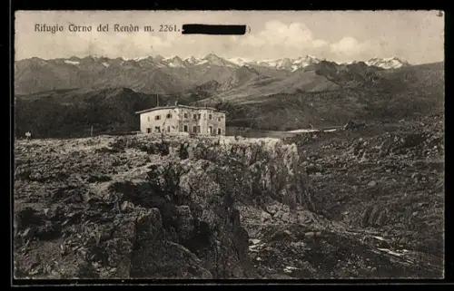 AK Rifugio Corno del Renòn, Panorama