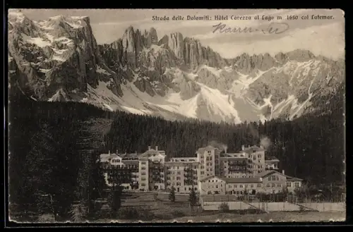AK Carezza, Hotel Carezza al Lago col Latemar, Strada delle Dolomiti
