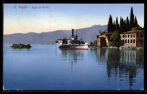 AK Punta San Vigilio /Lago di Garda, Panorama