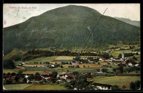 AK Vahrn bei Brixen, Panorama mit Kirche