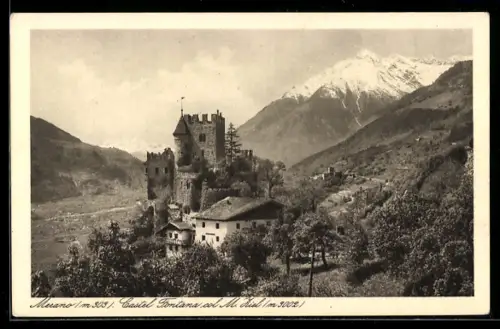 AK Merano, Castel Fontana col M. Ziel